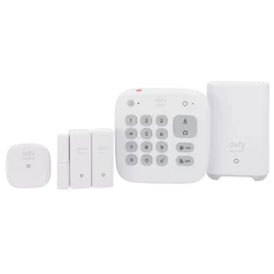 Kit de alarma Eufy by Anker - HomeBase WiFi/LAN/RF - Teclado independiente con batería - 2 sensores de apertura inalá...