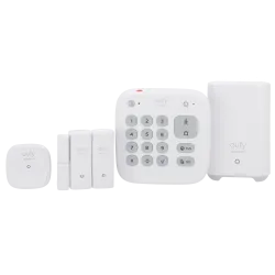 Kit de alarma Eufy by Anker - HomeBase WiFi/LAN/RF - Teclado independiente con batería - 2 sensores de apertura inalá...