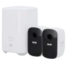 Kit 2 Cámaras + 1 HomeBase Eufy by Anker - 1080p / 6700 mAh / Sensor PIR + Humanos - HomeBase WiFi / LAN / RF con sir...