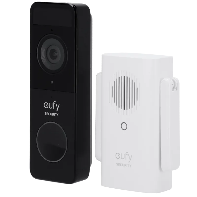 Kit de Timbre Wifi con vídeo Eufy by Anker - Resolución 1080p - Detección de rostros y cuerpos humanos - Hasta 120 d...
