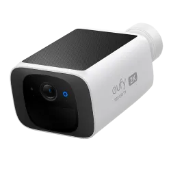 Eufy by Anker Cámara Wifi 2K - Detección Humanos/ Facial / movimiento - Panel solar integrado - Almacenamiento integ...