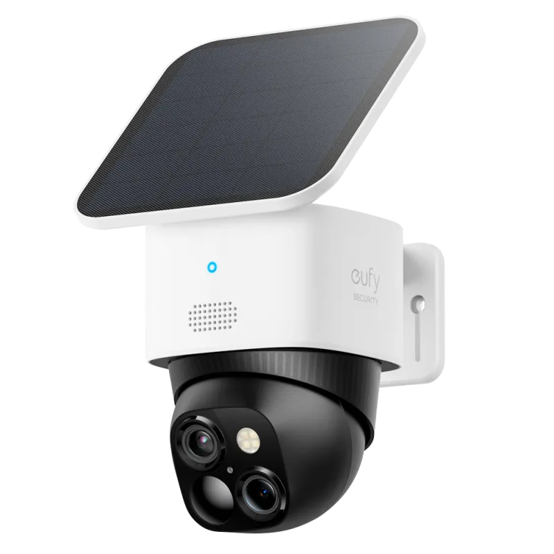 Cámara Wifi 3K Eufy by Anker - Detecta Humanos/ Vehículos/ Movimientos - Panel solar integrado - Almacenamiento inte...