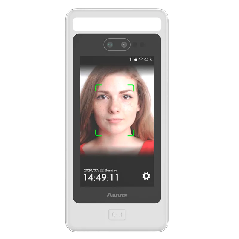 Control de acceso y presencia IP65 - Facial, tarjeta EM/MF y PIN - 50.000 usuarios | 100.000 registros - TCP/IP, WiFi...