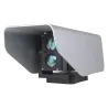 Detector láser exterior GJD - Tecnología Láser de gran alcance - Alcance detección regulable hasta 500 m - Alta fiabi...