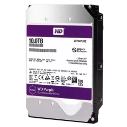 Disco duro Western Digital - Capacidad 10 TB - Interfaz SATA 6 Gb/s - Modelo WD100PURX-78 - Especial para Videograbad...