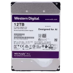 Disco duro Western Digital - Capacidad 12 TB - Interfaz SATA 6 Gb/s - Modelo WD121PURZ-64B5UY0 - Especial para Videog...