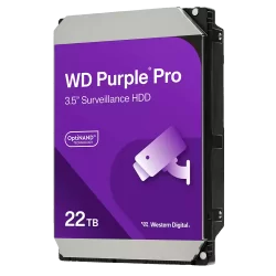 Disco duro Western Digital - Capacidad 22 TB - Interfaz SATA 6 Gb/s - Modelo WD221PURP - Especial para Videograbadore...