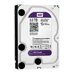 Disco duro - Capacidad 3 TB - Interfaz SATA 6 Gb/s - Modelo WD30PURX - Especial para Videograbadores - Suelto o insta...