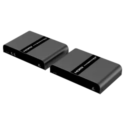 Extensor HDMI con KVM - Emisor y receptor - Alcance 100 m - Sobre cable UTP Cat 7 - Hasta 4K@30Hz - Alimentación DC 5 V