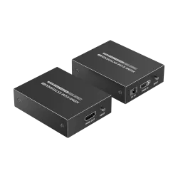 Extensor HDMI con KVM - Emisor y receptor - Alcance 70 m - Sobre cable UTP Cat 7 - Hasta 4K@30Hz - Alimentación DC 5 V