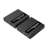 Extensor HDMI/USB por cable Ethernet CAT6/6A/7 - Emisor y receptor - Alcance 70 m - Hasta 1080p - Soporta salida audi...