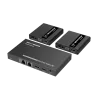 Splitter-Extensor HDMI 1x2 - 1 transmisor / 2 receptores - Resolución hasta 4K@30Hz - Alcance hasta 70m - Sobre cable...