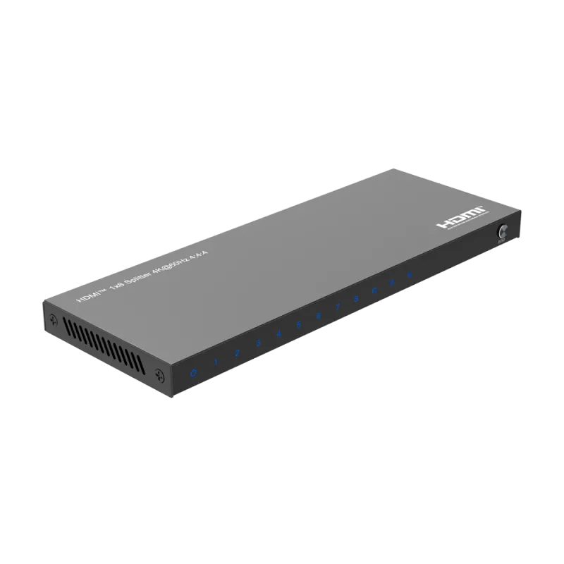 Splitter HDMI - 1 Entrada - 8 Salidas - Resolución hasta 4K@60Hz - Ajustes EDID