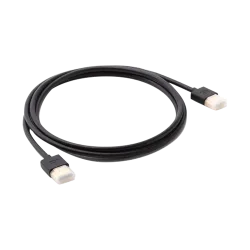 Cable HDMI - Conectores HDMI tipo A macho - Alta velocidad - 1 m - Color negro - Conectores anticorrosión