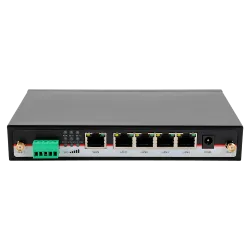 Hongdian Router 4G Industrial - 2 x 4G módulos LTE CAT 6 - Doble Módem Dual SIM - Puertos RS232/RS485 - Wi-Fi 802.11b...