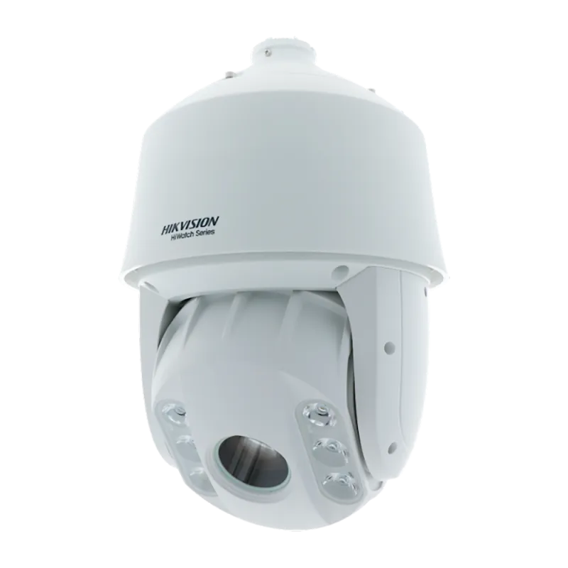 Cámara Domo Motorizado IP Hikvision - Gama HiWatch | microSD 256 GB - 2 MP | Lente motorizado 4.8~120.0 mm - IR 150 m...