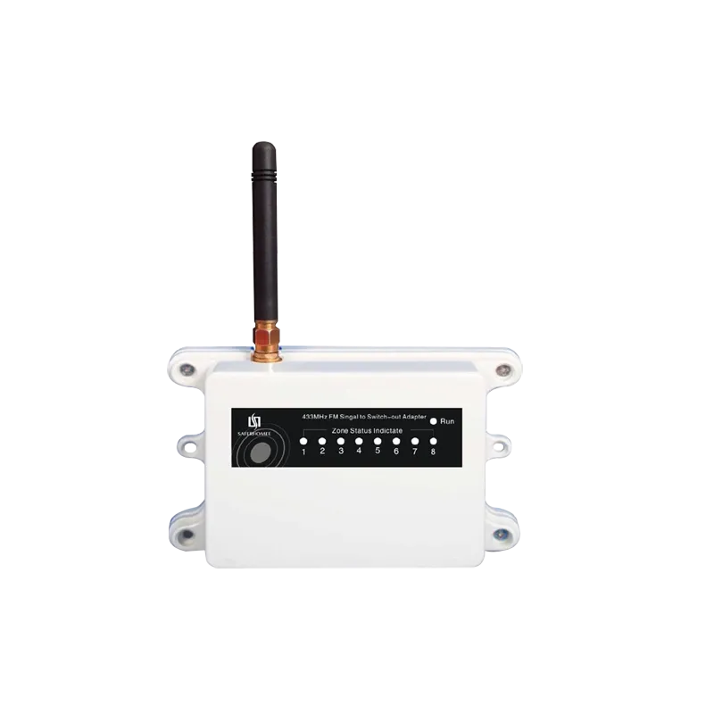 Receptor de barreras solares infrarrojas - 4 entradas inalámbricas - 4 salidas cableadas - Hasta 6 dispositivos por e...