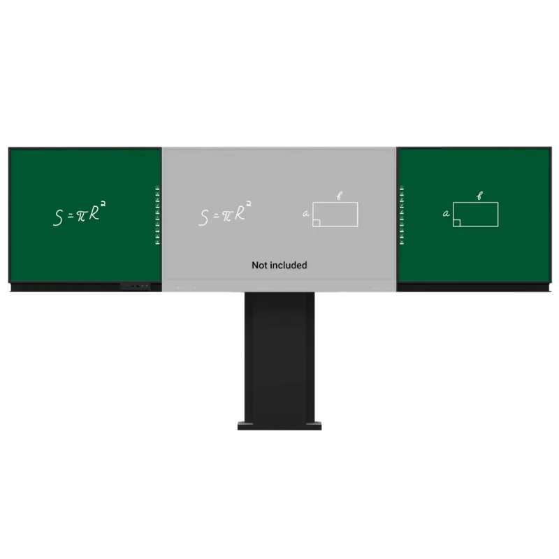 Compatible con interactiva IB-TE-YL-75E2 - Pizarra lateral izquierda para tiza - Pizarra lateral derecha para tiza ...