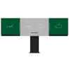 Compatible con interactiva IB-TE-YL-75E2 - Pizarra lateral izquierda para tiza - Pizarra lateral derecha para tiza ...