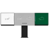 Compatible con interactiva IB-TE-YL-75E2 - Pizarra lateral izquierda para rotulador - Pizarra lateral derecha para t...