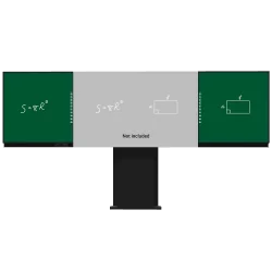 Compatible con interactiva IB-TE-YL-86E2 - Pizarra lateral izquierda para tiza - Pizarra lateral derecha para tiza ...