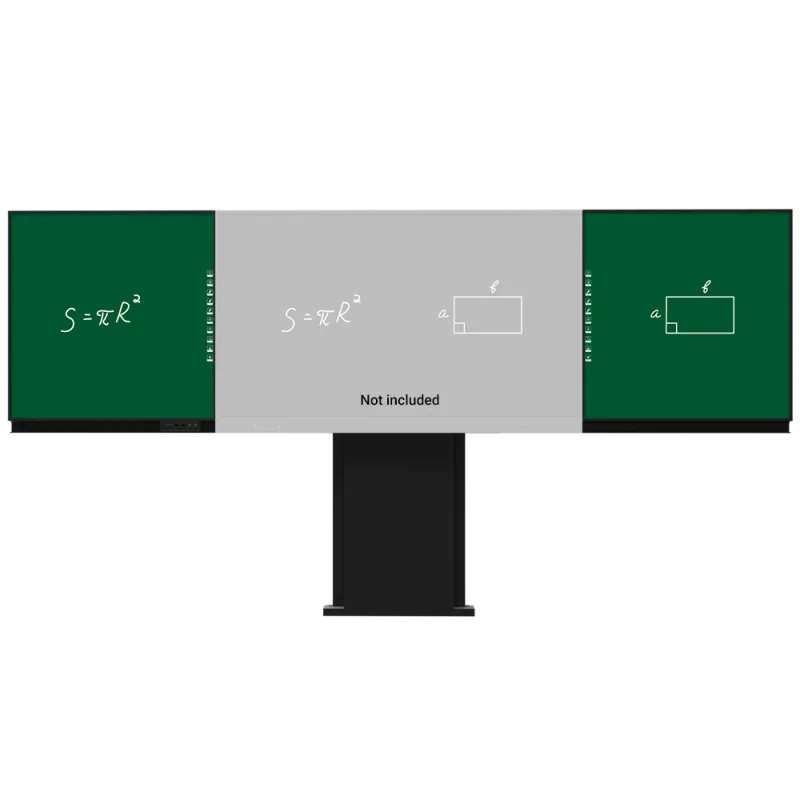 Compatible con interactiva IB-TE-YL-86E2 - Pizarra lateral izquierda para tiza - Pizarra lateral derecha para tiza ...