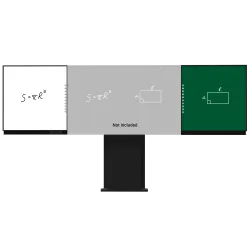 Compatible con interactiva IB-TE-YL-86E2 - Pizarra lateral izquierda para rotulador - Pizarra lateral derecha para t...