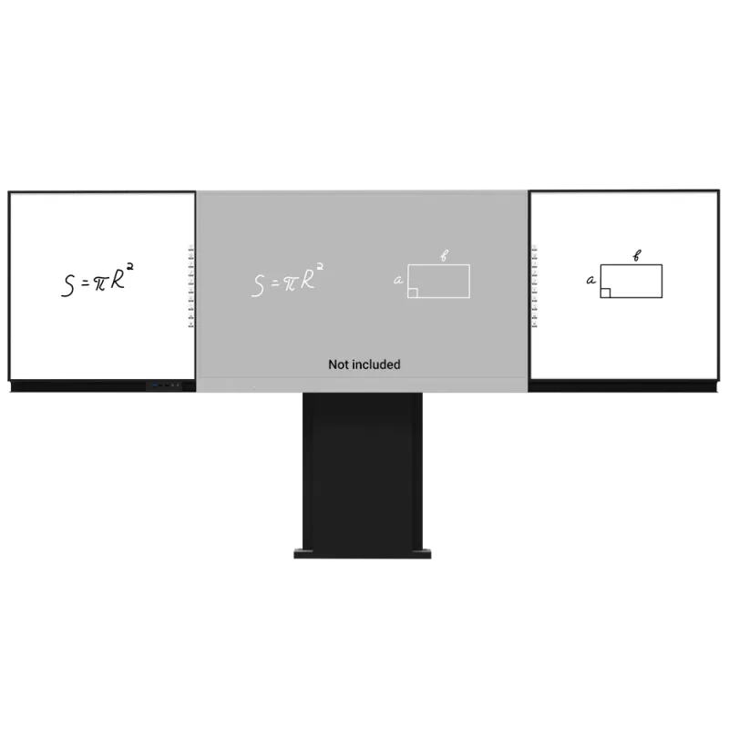 Compatible con interactiva IB-TE-YL-86E2 - Pizarra lateral izquierda para rotulador - Pizarra lateral derecha para r...