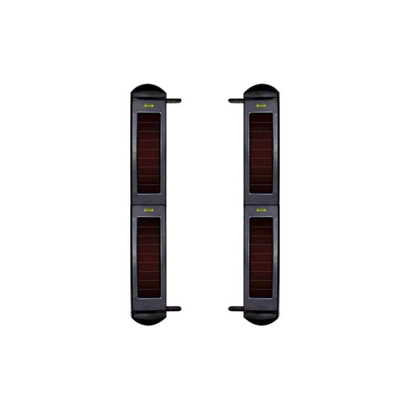 Detector de barrera solar por infrarrojos - Completamente inalámbrica | 4 haces - Alcance de señal hasta 1000m - Alca...