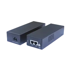 Inyector PoE - Entrada/Salida RJ45 10/100/1000 Mbps - Potencia 90 W - Distancia máxima 100 m - PoE/PoE+/Hi-PoE IEEE80...