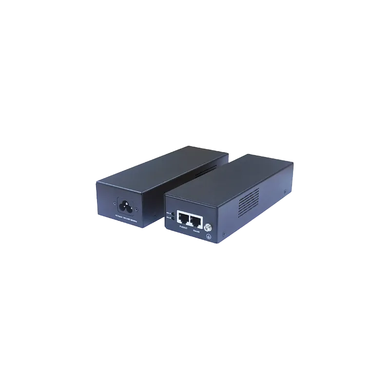 Inyector PoE - Entrada/Salida RJ45 10/100/1000 Mbps - Potencia 90 W - Distancia máxima 100 m - PoE/PoE+/Hi-PoE IEEE80...