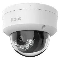 HiLook - Cámara Domo IP - Resolución 4 Megapixel (2560x1440) - Lente 2.8 mm | Micrófono integrado - Luz híbrida 30 m ...