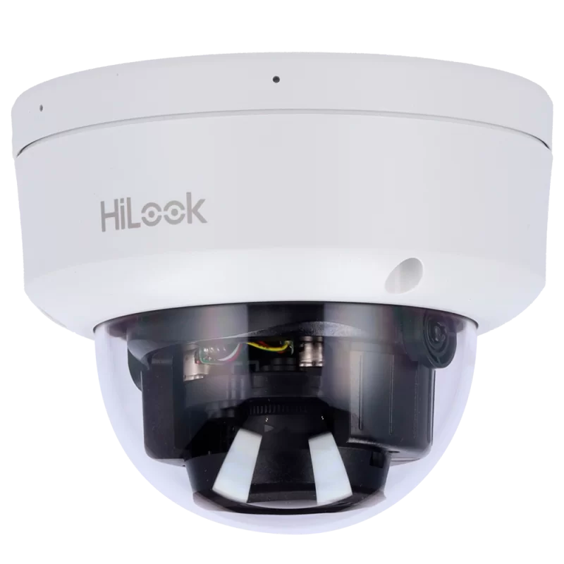 HiLook - Cámara Domo IP - Resolución 4 Megapixel (2560x1440) - Lente varifocal motorizada 2.8~12 mm | Micrófono - Luz...