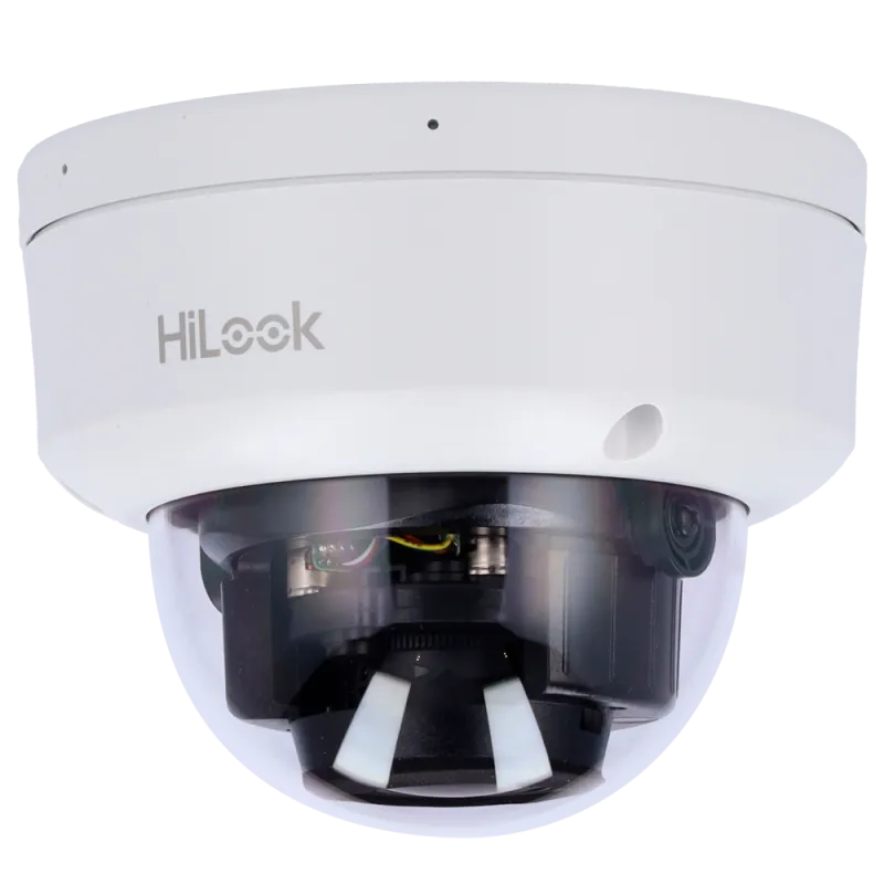 HiLook - Cámara Domo IP - Resolución 4 Megapixel (2560x1440) - Lente varifocal motorizada 2.8~12 mm | Micrófono - Luz...