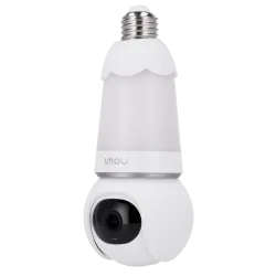 Cámara Bombilla E27 Wifi Imou 3 MP - Color Night Vision / Flash disuasorio - Lente 2.8 mm / IR 25 m - Detección huma...