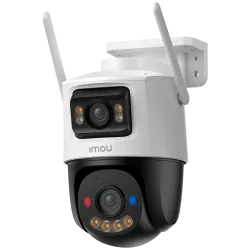 Cámara Wifi Doble Lente PT Imou 10 MP - Movimiento y Seguimiento automático - Lente 3.6 mm / IR 30m / Led Blanco - De...