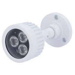 Foco infrarrojo de alcance 50m - Iluminación por LEDs - 60° de apertura - 3 leds Ø10 - Incluye célula de fotocontrol ...