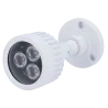 Foco infrarrojo de alcance 50m - Iluminación por LEDs - 60° de apertura - 3 leds Ø10 - Incluye célula de fotocontrol ...