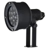 Foco infrarrojo de alcance 180m - Iluminación por LEDs - 850nm, 40° de apertura - 6 leds Ø10 - Incluye célula de foto...