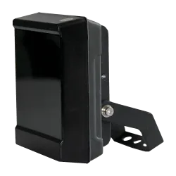 Foco infrarrojo de alcance 40m - Iluminación por LEDs de 850 nM - 6 lámparas LED cerámicas SMT - Apertura del haz 45°...