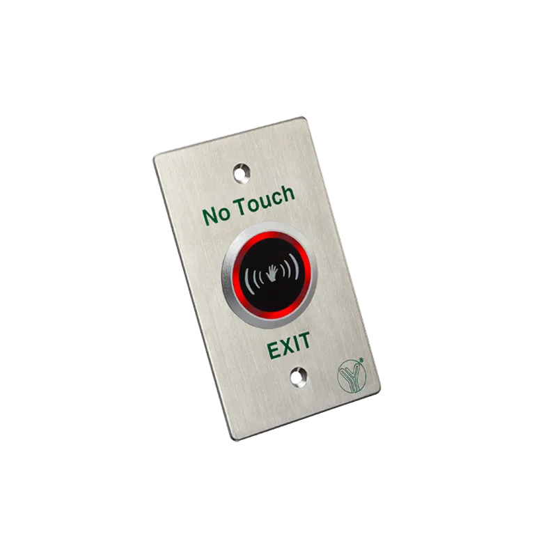 Botón de salida sin contacto - Sensor infrarrojo con LED indicador - Testado 1.000.000 usos - NO/NC/COM | Empotrado o...