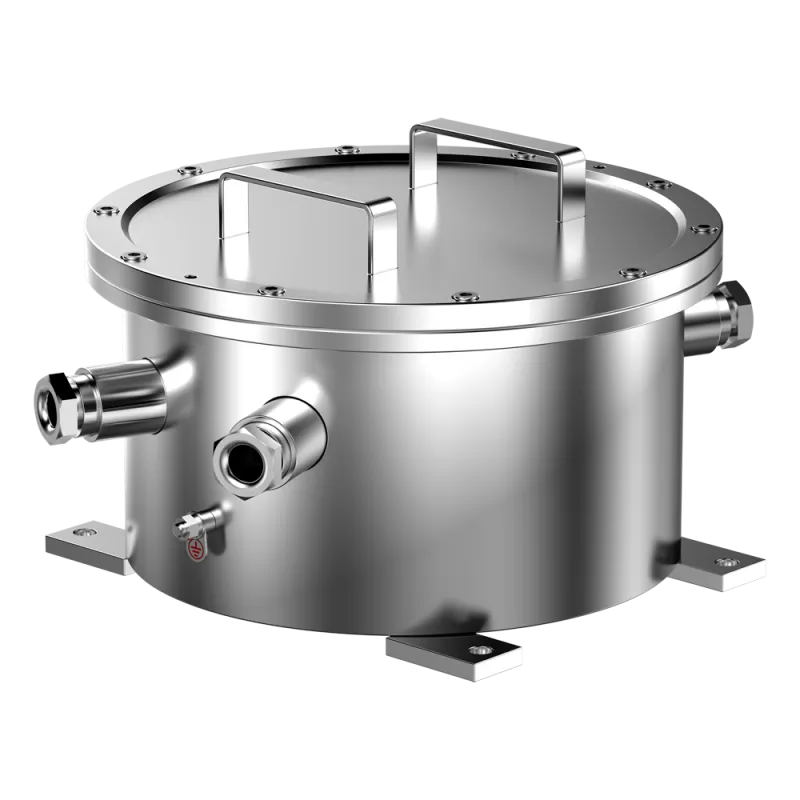 Caja de conexiones Explosion-Proof ATEX - Para conexionado de cableado - Acero inoxidable 316L - Pasador de cables - ...