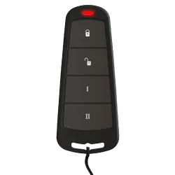 Mando a distancia - Bidireccional - 4 botones con 8 combinaciones - Inalámbrico 868 MHz Enforcer cifrado - Permite ve...