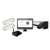 Control de Aforo Multi-Estancia y Temperatura - 2 x Cámaras de Conteo de Personas - 1 x KIT-BODYTEMP-BLACKBODY - PC c...