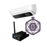 Kit para Control de aforo - Cámara IPCOUNT-3D-EXT-0280 - PC con software SF-COUNT-LITE - Múltiples visores en las ent...