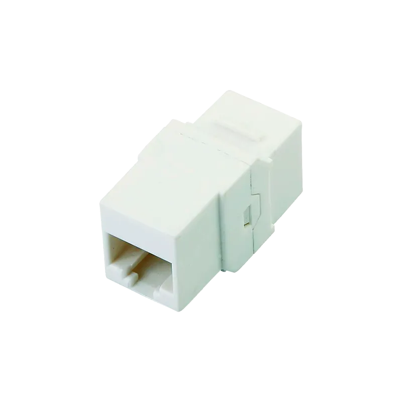 Conector - Empalme para cables UTP - Conector entrada RJ45 - Conector salida RJ45 - Compatible UTP categoría 5E - Baj...