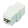 Conector - Empalme para cables UTP - Conector entrada RJ45 - Conector salida RJ45 - Compatible UTP categoría 5E - Baj...