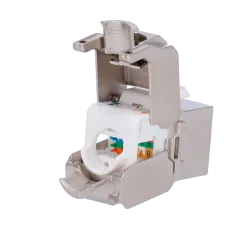 Conector para cables FTP - Conector salida RJ45 - Compatible FTP categoría 6A - Fácil instalación sin necesidad de he...