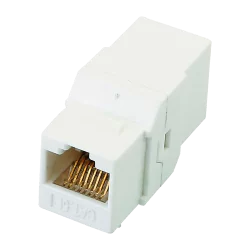 Conector - Empalme para cables UTP - Conector entrada RJ45 - Conector salida RJ45 - Compatible UTP categoría 6A - Baj...