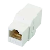 Conector - Empalme para cables UTP - Conector entrada RJ45 - Conector salida RJ45 - Compatible UTP categoría 6A - Baj...